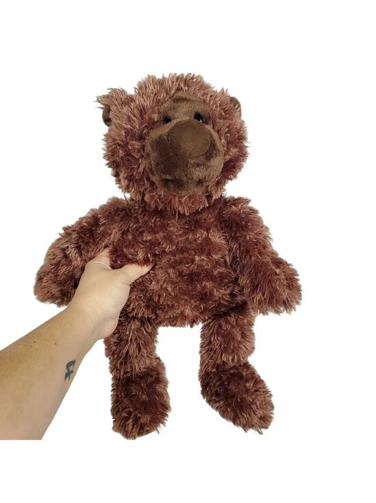 Gund Other - Vtg GUND plush Dark brown cuddle Bear